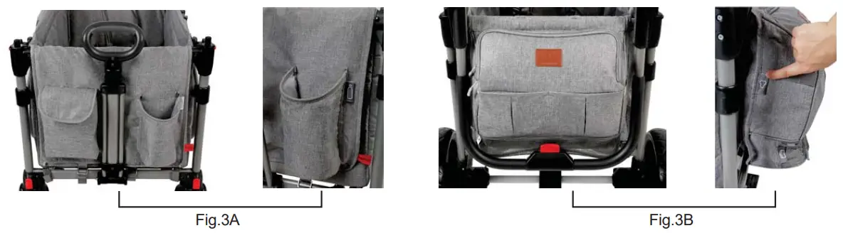Use of the Front and Rear Bags