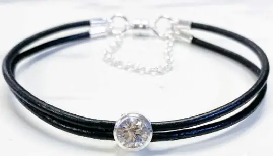 Too Cute Beads Petite Starlight Leather Bracelet Kit