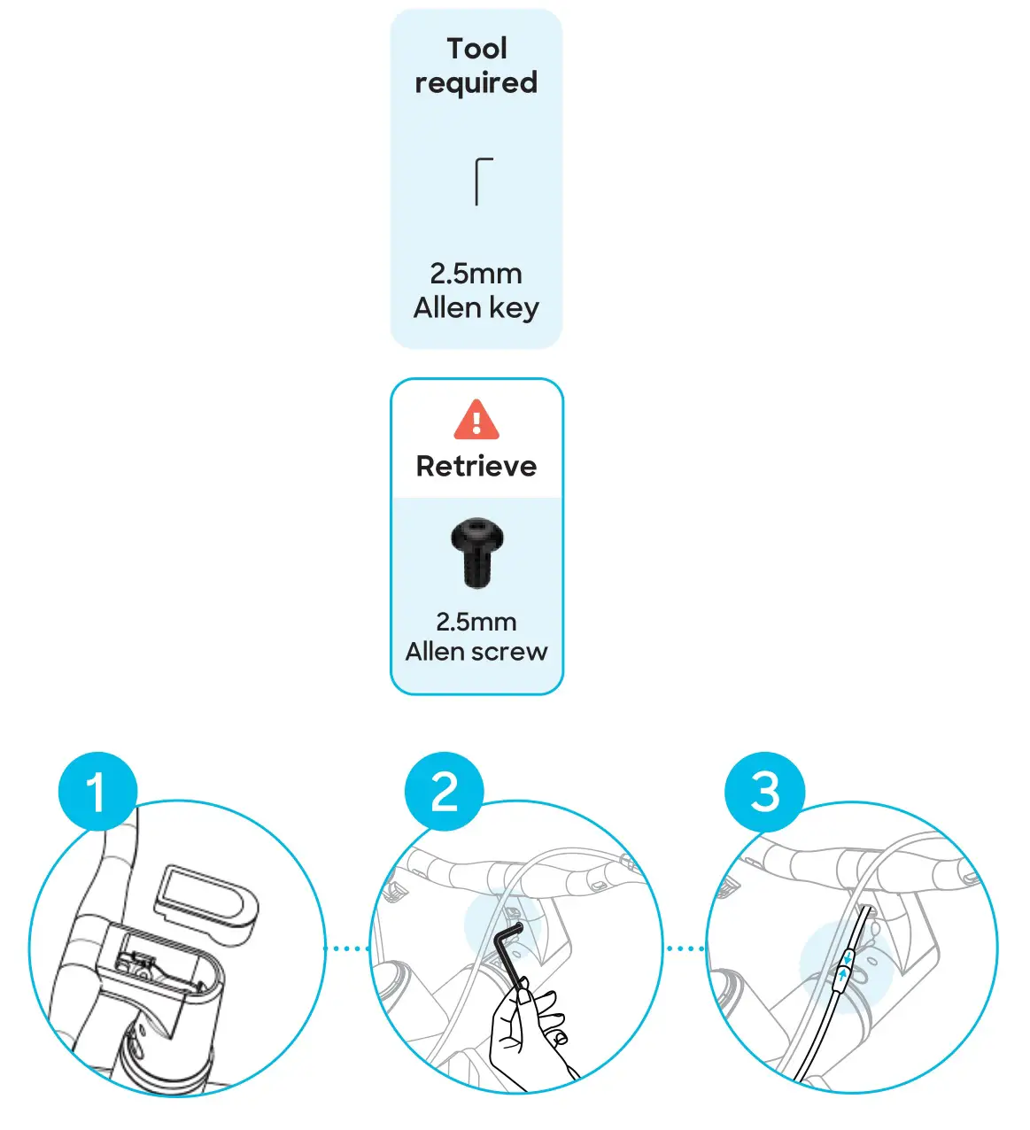 Bird Bike V-Frame High-Performance eBikes - Reinstall the led display