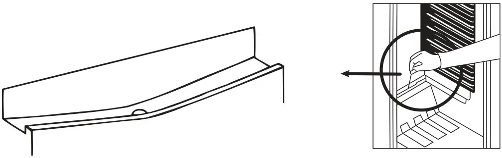 SHARP SJ Series Fridge Freezers - compartment