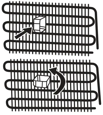 SHARP SJ Series Fridge Freezers - water mixed