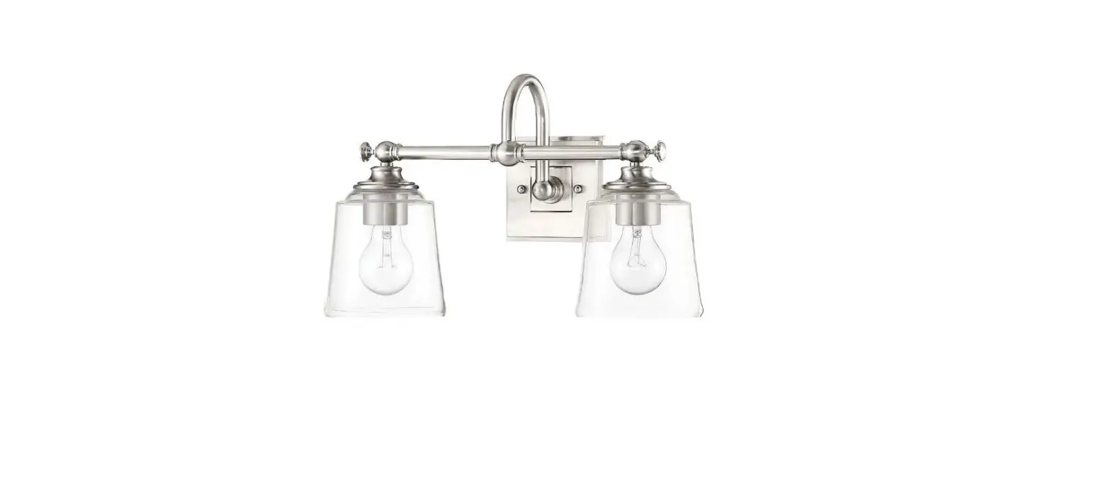 Signature Hardware 442477 Antonia 2 Light 17 Inch Wide Bathroom Vanity Instruction Manual