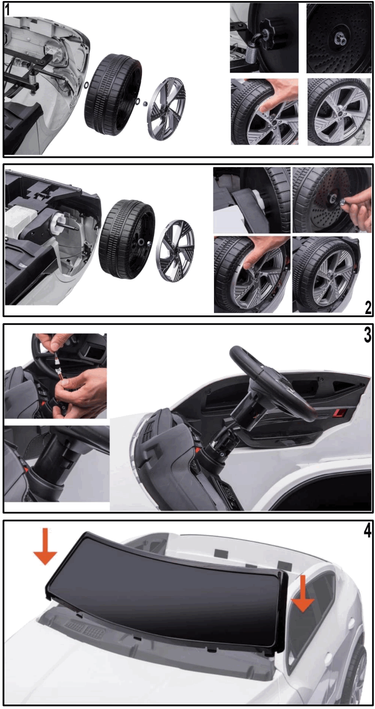 Audi QLS6688 Children Battery Operated Suv With 2.4g Remote Control - FIGURE 3