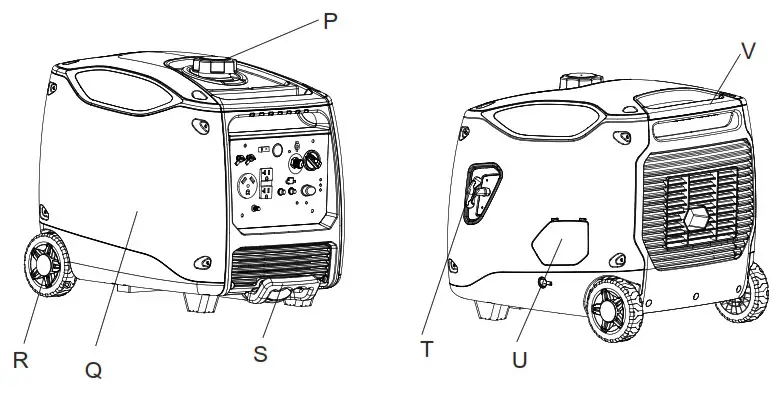 PULSAR PG4500BISRCO Inverter Generator Gasoline - fig 1