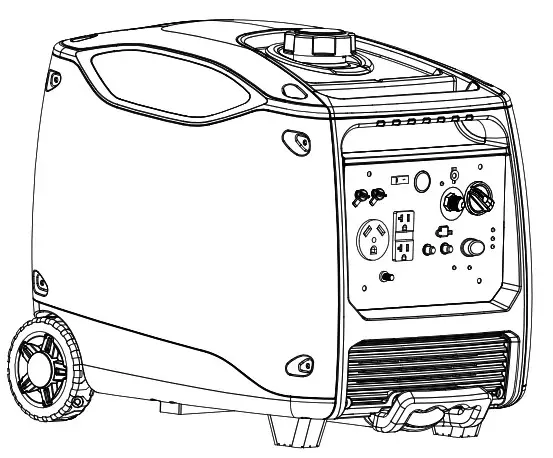 PULSAR PG4500BISRCO Inverter Generator Gasoline