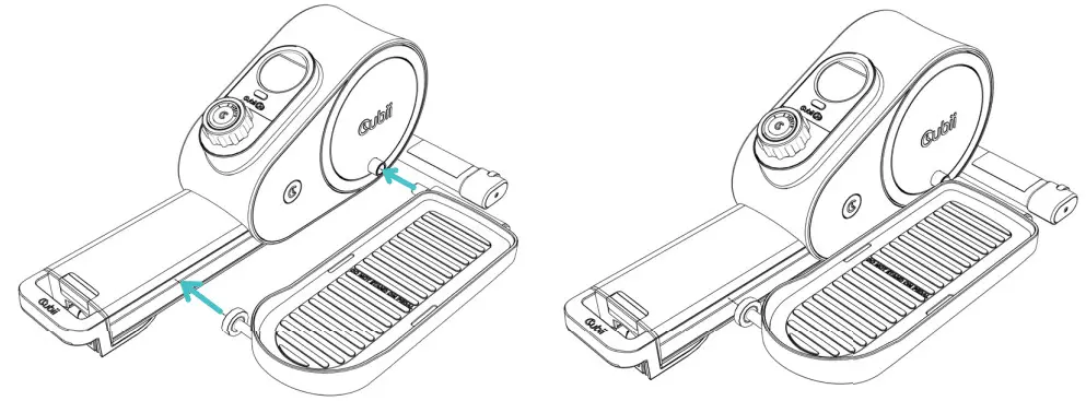 Cubii Go Fly Wheel Resistance Compact Under Desk Elliptical - fig 5