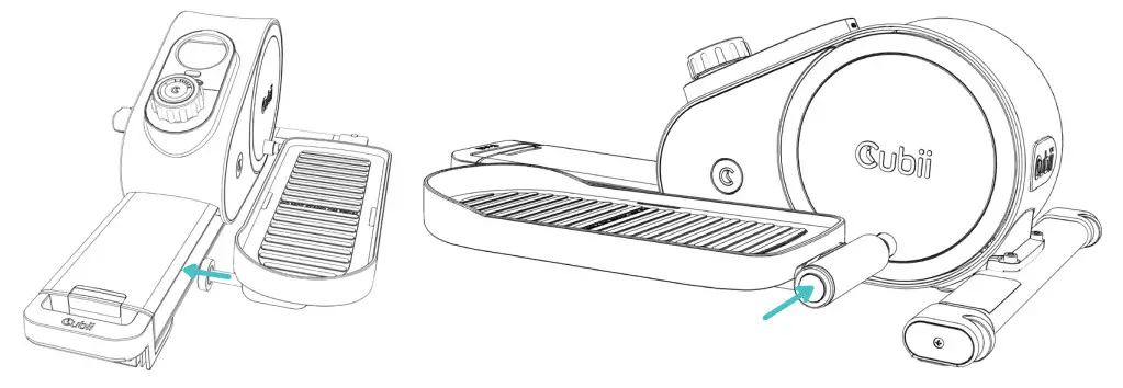 Cubii Go Fly Wheel Resistance Compact Under Desk Elliptical - fig 6