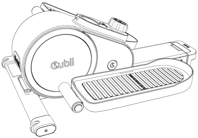 Cubii Go Fly Wheel Resistance Compact Under Desk Elliptical - fig 8