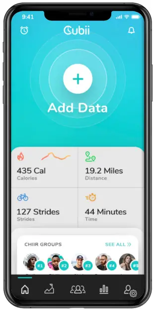 Cubii Go Fly Wheel Resistance Compact Under Desk Elliptical - fig 9