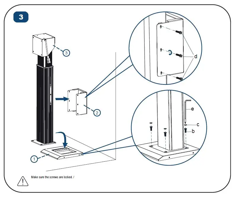 iiyama-MD-WLIFT1021-B1-Single-Column-Electric-Lift-Stand-fig 9