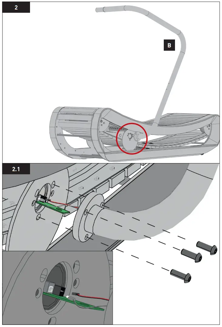 SPRINTBOK SP0120 NOHrD Curved Manual Treadmill - fig3