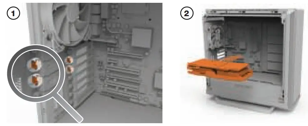 INSTALLING THE PCIe CARDS