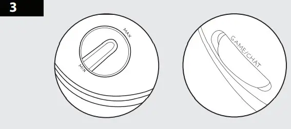 pdp gaming 048-025 NA BK Xbox One LVL50 Wireless - Audio Controls