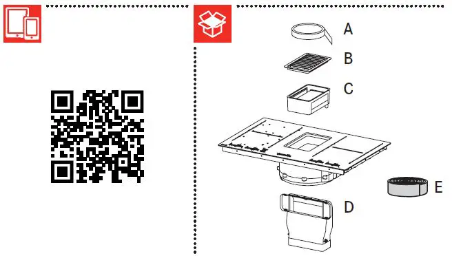 FRANKE-FMY 839-HI Mythos 2gether-Hob-Extractor-20