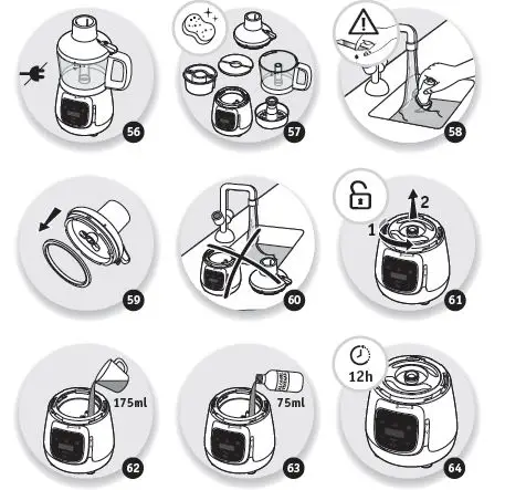 Tefal HB55W430 Preparing Baby Food Blender-fig-12