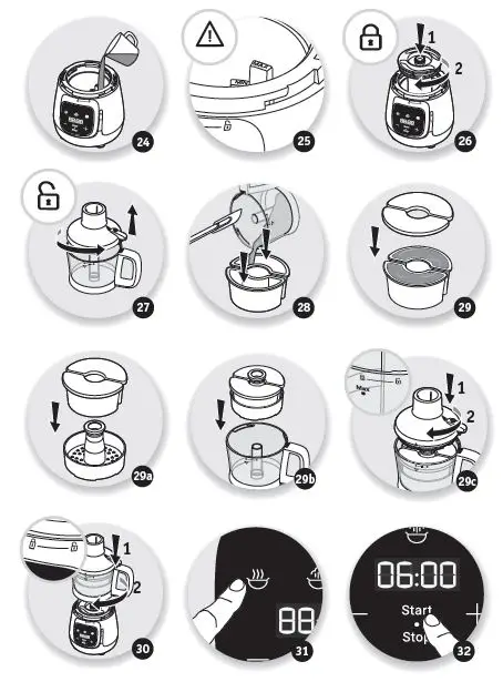 Tefal HB55W430 Preparing Baby Food Blender-fig-6