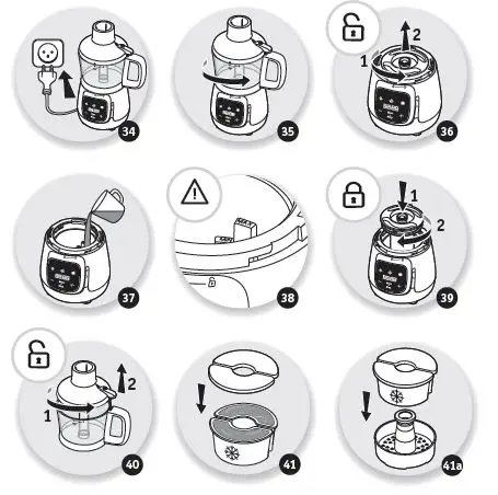 Tefal HB55W430 Preparing Baby Food Blender-fig-8