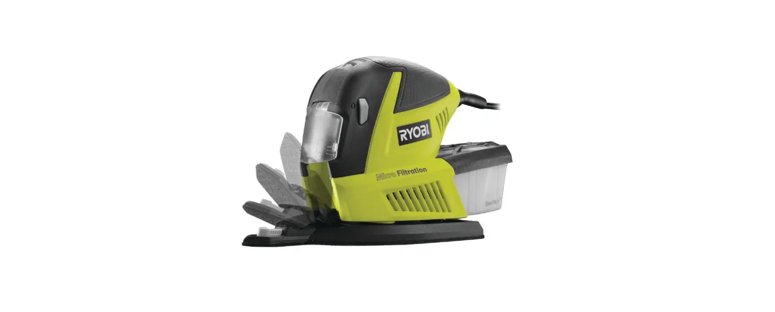 Ryobi Rms180 180w 3 In 1 Multi Base Sander Instruction Manual