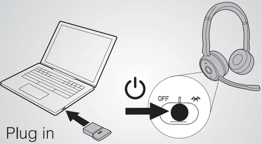 NXT TECHNOLOGIES UC-7000 Wireless Nosie Canceling Stereo Computer Headset - FIGURE 1