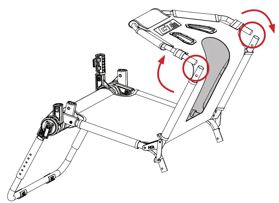 Next Level Racing NLR S026 GT Lite Cockpit PlayStation Edition - fig