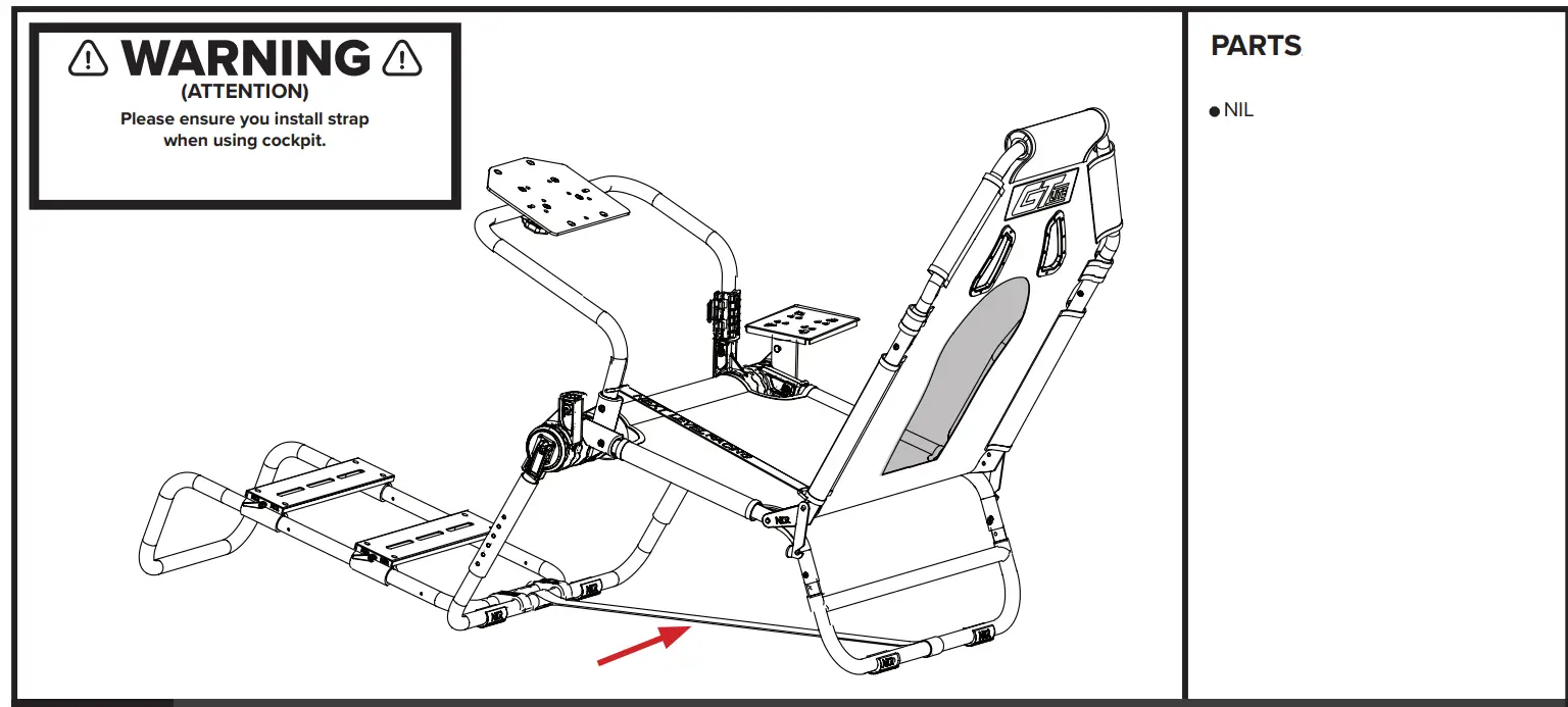 Next Level Racing NLR S026 GT Lite Cockpit PlayStation Edition - fig12