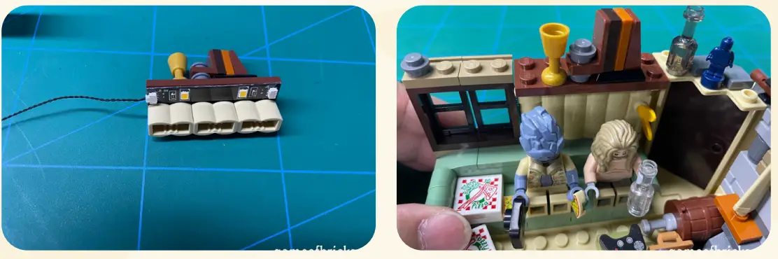 GAME OF BRICKS 76200 Light Kit for Bro Thor’s New Asgard - Fig 1