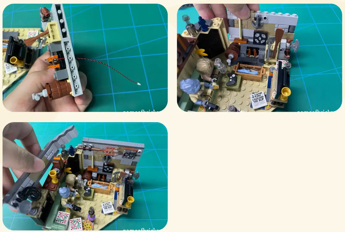 GAME OF BRICKS 76200 Light Kit for Bro Thor’s New Asgard - Fig 3