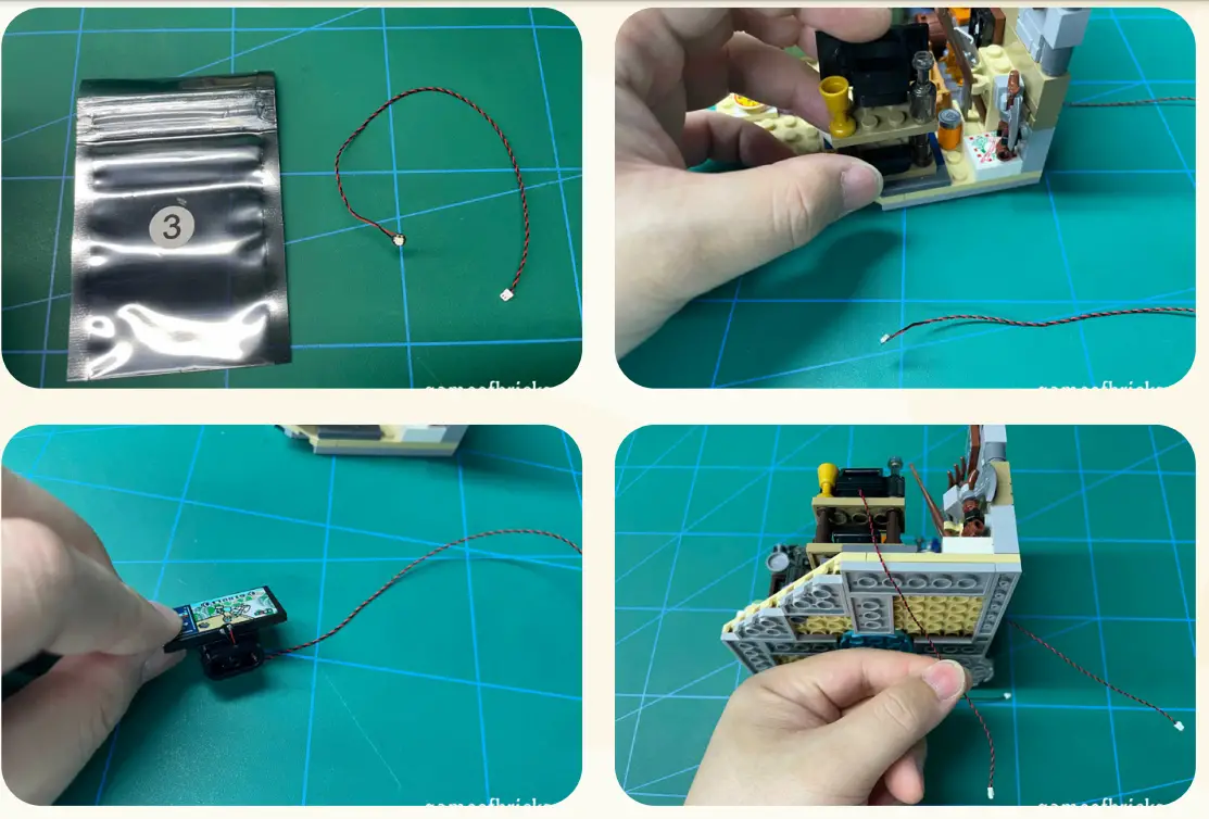 GAME OF BRICKS 76200 Light Kit for Bro Thor’s New Asgard - Fig 4