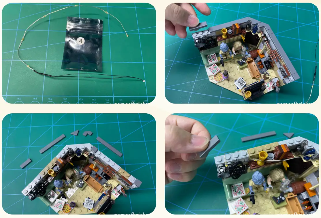 GAME OF BRICKS 76200 Light Kit for Bro Thor’s New Asgard - Fig 6