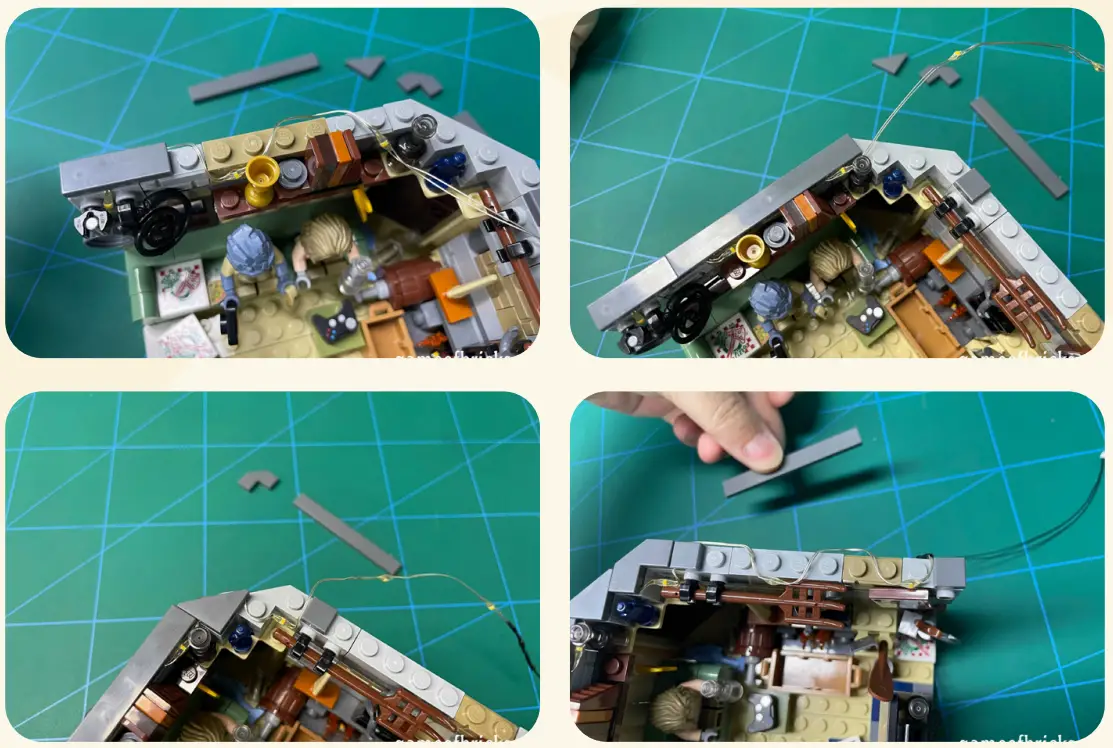 GAME OF BRICKS 76200 Light Kit for Bro Thor’s New Asgard - Fig 7