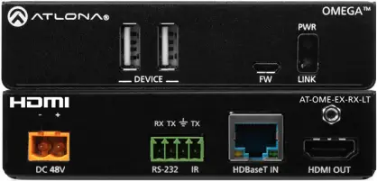 ATLONA AT-OME-EX-WP-KIT-LT Omega 4KUHD Wallplate 2