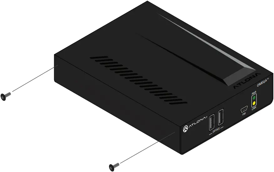 ATLONA Omega 4KUHD - Mounting Instructions 1