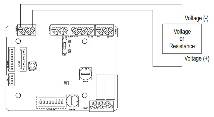 LG PDRYCB320 Dry Contact for Thermostat -Wiring