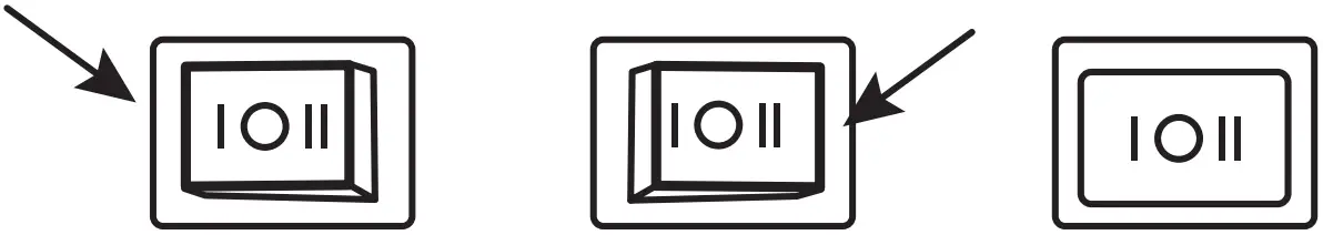 Ronix RH 4261B Mini Digital Air Compressor - BLOWER SWITCH