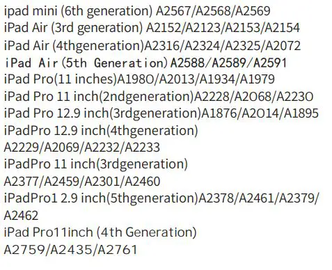 EVACH D3 iPad Activation Capacitive Pen User Manual - Magnetic Attraction Support