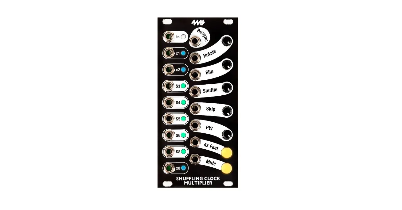 4ms Company Scm Plus Shuffling Clock Multiplier Module User Manual ...