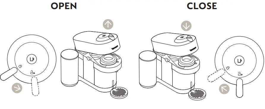 NESPRESSO VERTUO POP+ Coffee Machine - OPEN