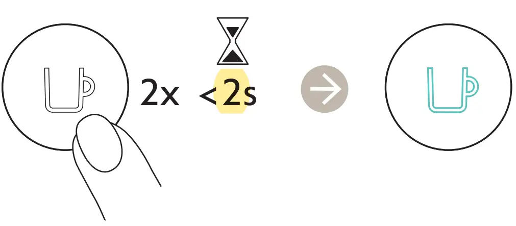 NESPRESSO VERTUO POP+ Coffee Machine - Turn on switch 1