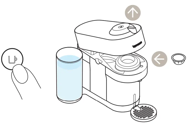 NESPRESSO VERTUO POP+ Coffee Machine - VOLUMES