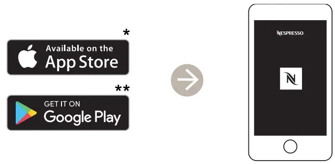 NESPRESSO VERTUO POP+ Coffee Machine - app