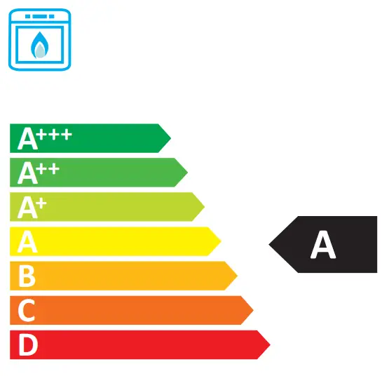 BUSH AG56SBX 50cm Single Oven Gas Cooker