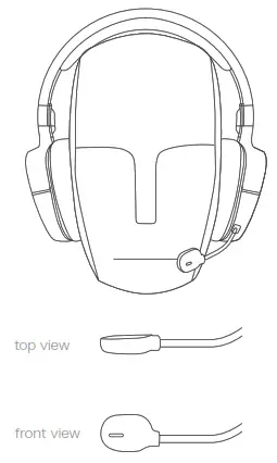 EEZEPC ARCTIS 1 Wireless Gaming Headset - MICROPHONE 2