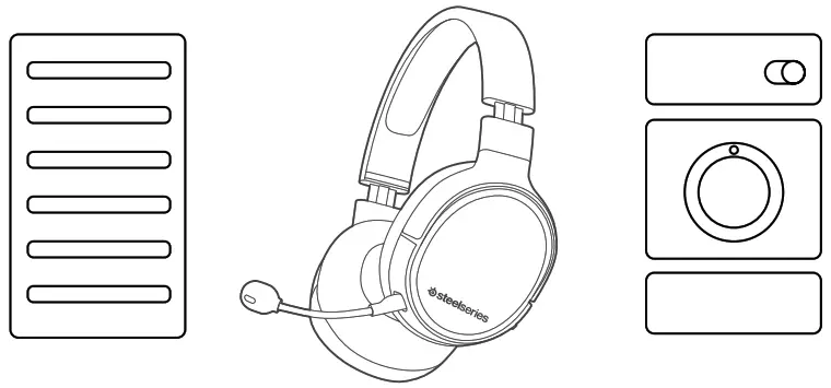 EEZEPC ARCTIS 1 Wireless Gaming Headset - STEELSERIES ENGINE