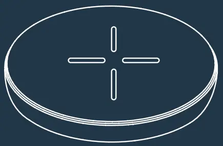 iiglo IICQI01 Fast Wireless Charger