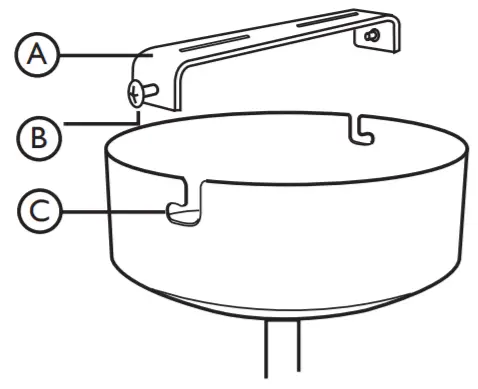 JOHN LEWIS Limbo 3lt Semi Flush -FIG 1