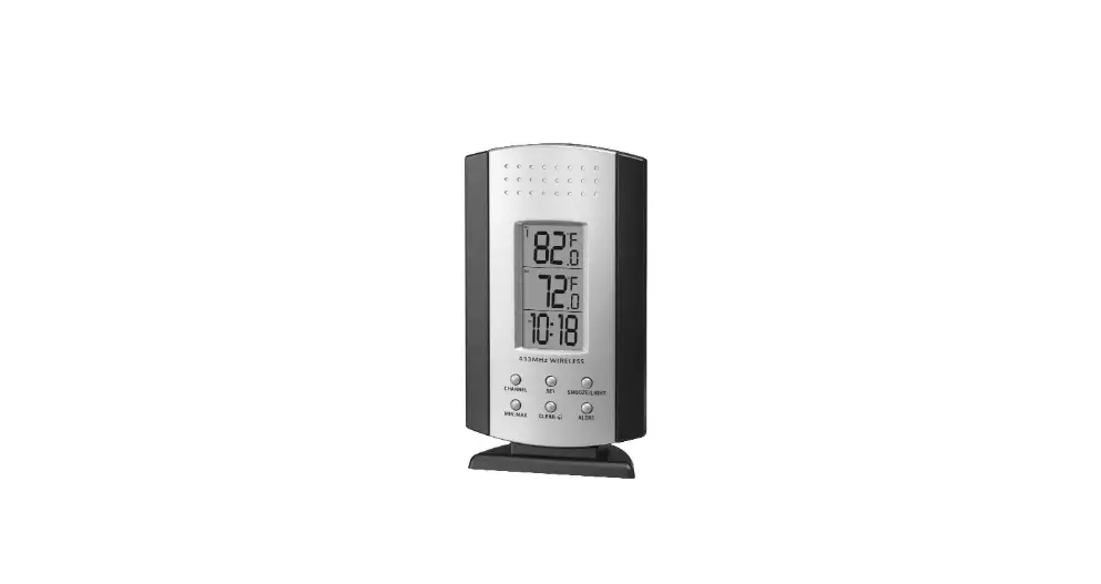 Homedics Dws-110 Envirastation Weather Station Wireless Operation Instruction Manual And Warranty Information