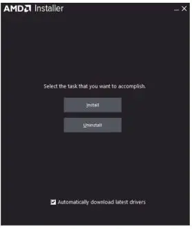AMD Graphics Accelerator - AMD Driver Installer