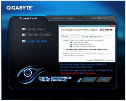 AMD Graphics Accelerator - Choose Express Install