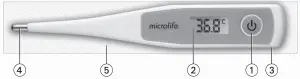 microlife MT 500 Digital Fever Thermometer