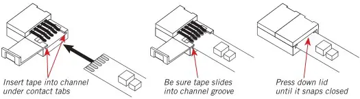Armacost RGB RibbonFlex LED Accent Lighting - Installing Snap Connectors